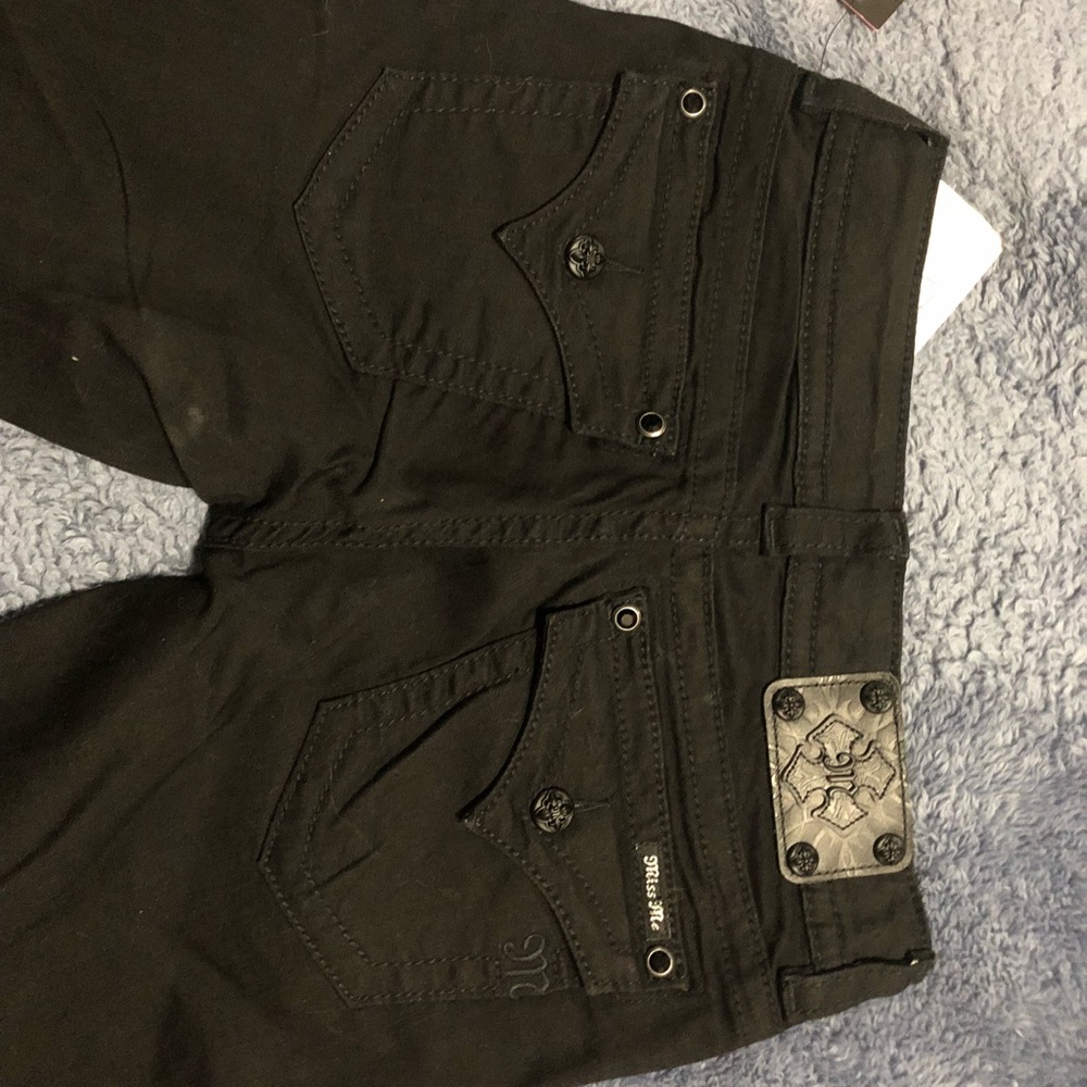29 Miss Me pants black